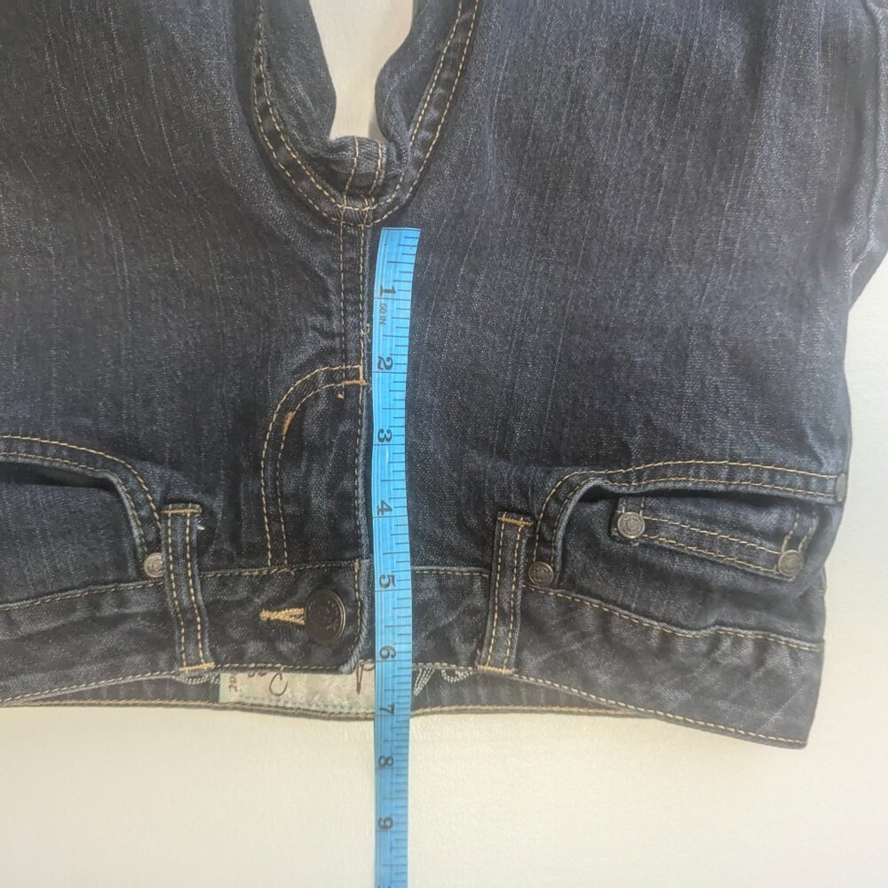 American Rag Size 0S Dark Wash Boot Cut Jeans - Picture 6 of 13